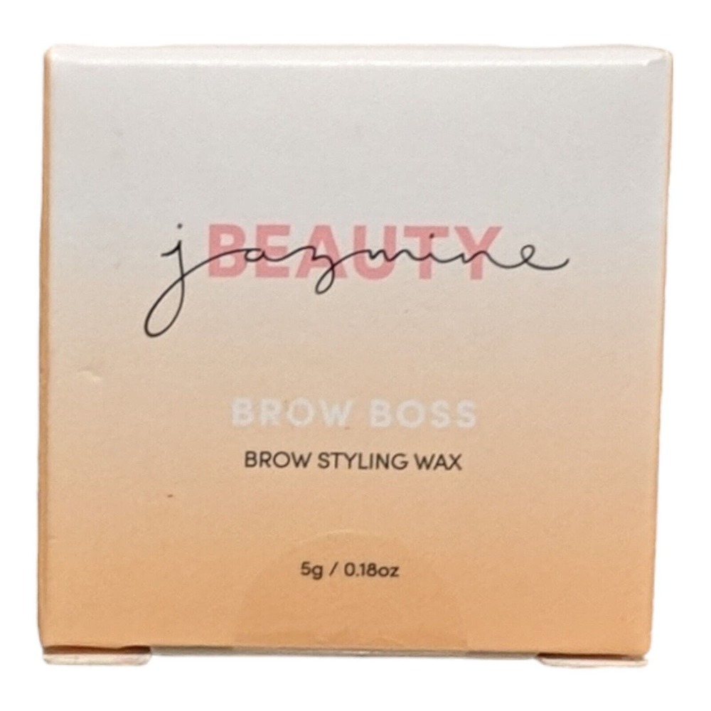Jazmine Beauty - Brow Boss Brow Styling Wax, Clear, Shape Brows Add Volume